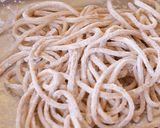 おのこり蕎麦をカラリと揚げてパリッパリ♪作り方2写真