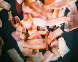 豆苗とカリカリベーコンのエスニックサラダ作り方1写真