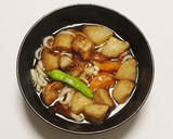 ごろごろ野菜の揚げだしうどん作り方8写真