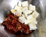 【おつまみ】クリームチーズのキムチ和え作り方1写真