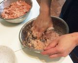 豚ひき肉とエビの水餃子作り方5写真
