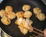 卵ナシでやわらかな♪甘旨てりやき鶏つくね作り方9写真