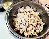 ストウブ 豚 モツ煮込み作り方1写真