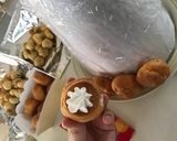 簡単！シュークリームタワーお誕生日ケーキ作り方3写真