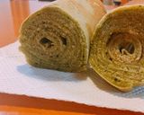 簡単＊バームクーヘン！！抹茶.プレーン作り方9写真