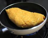 ウィンナーinオムライスおにぎり作り方3写真