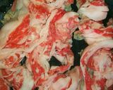 牛肉と豆苗のとんぺい焼き作り方2写真