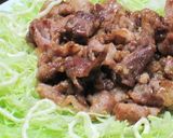 お酒のつまみに、カリッと生姜焼き。作り方5写真