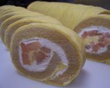 りんご煮☆使って…　シューロールケーキ♪作り方25写真