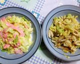 キャベツの双子料理☆和風な兄作り方3写真