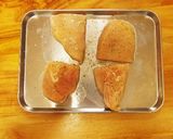 チキンソテーのマヨネーズソース添え作り方1写真