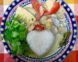 簡単本格あさりとエビのグリーンカレー作り方12写真
