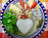 簡単本格あさりとエビのグリーンカレー作り方12写真