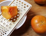 糖質オフ♪サラダチキン柿ソースかけ作り方3写真