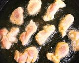 豚カツ肉DEケチャップまみれの竜田揚げ♪作り方5写真