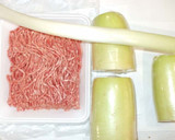 ピリ辛大根とひき肉の煮物♪簡単作り方1写真