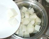 ピリ辛大根とひき肉の煮物♪簡単作り方3写真