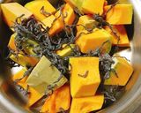 かぼちゃの煮物 塩昆布 超簡単 QC作り方1写真
