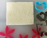 簡単 サンドイッチパンで型抜きパン作り方1写真