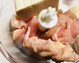 かさ増しレシピ！鶏肉豆腐つくねバーグ作り方2写真