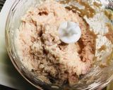 かさ増しレシピ！鶏肉豆腐つくねバーグ作り方3写真