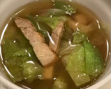 厚切りベーコンとレタトマの中華スープ！作り方6写真