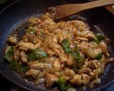 アジアン屋台風♪バジルチキンライス作り方4写真