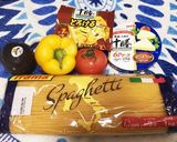 アボカドとトマトのクリームチーズパスタ作り方1写真