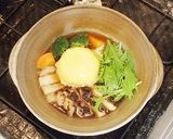 【一人鍋】たっぷり野菜とチキンの玉ねぎ鍋作り方8写真
