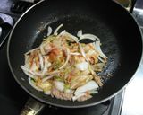 簡単ｷﾑﾁ艶うどん作り方2写真