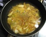 簡単ｷﾑﾁ艶うどん作り方3写真