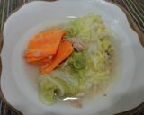 母直伝☆シーチキンと白菜の煮物作り方5写真