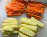 野菜とドライパインの肉巻き作り方1写真