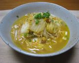 簡単ｷﾑﾁ艶うどん作り方5写真