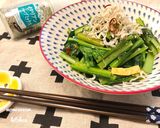 ５分で☆小松菜と油揚げのペペロンチーノ風作り方5写真