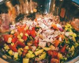 73℃ ぷりぷり低温調理海老のセビーチェ作り方20写真