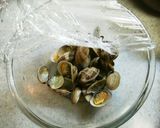 まるしいたけと生姜とアサリの炊き込みご飯作り方5写真