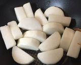 フライパンで 簡単ぶり大根作り方3写真