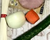 そうめんサラダ作り方1写真