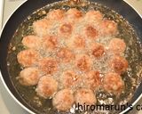 冷めてもおいしい！肉団子の甘酢あん作り方4写真