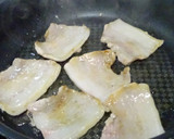 豚ばら肉とごぼうのオイスター炒め作り方2写真