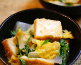 白菜と厚揚げの蒸し煮＊味噌生姜味作り方6写真