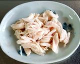 アボカドと蒸し鶏の濃厚クリームパスタ作り方2写真