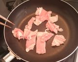 味わい満足！ネギ味噌焼きうどん作り方5写真