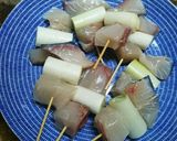 ブリで照り焼きねぎま串作り方3写真