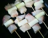 ブリで照り焼きねぎま串作り方4写真