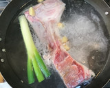 小さな鍋でも。マグロのカマの煮付け作り方1写真