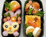 デコふりでステラルーお弁当♡簡単キャラ弁作り方6写真