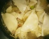 餃子の皮で野菜たっぷりワンタン風スープ♪作り方4写真
