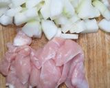 冬瓜と鶏肉のクリーム煮クリチ風味作り方1写真